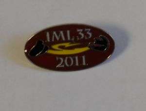 IML 33 Commemorative Pin International Mr. Leather 2011  