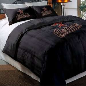  MLB Houston Astros Twin/Full Embroidered Comforter Set 