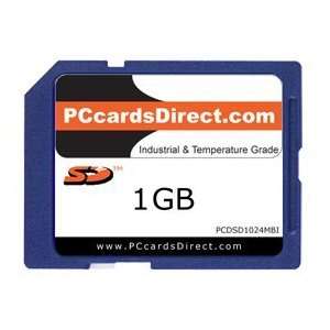  1GB SD Card Industrial Temperature Rated