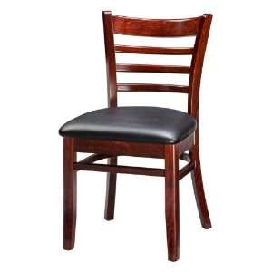  Regal Seating Beechwood Ladderback Chair   Upholstered 