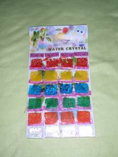 Wasserkristalle, aqua pearls, Hydro Gel AQUALINOS, Wasserperlen in 