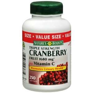  Natures Bounty  Triple Strength Cranberry with Vitamins C 