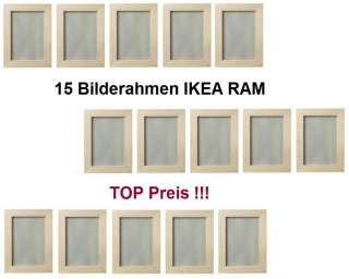 15 Stück IKEA RAM Bilderrahmen / NEU /OVP  