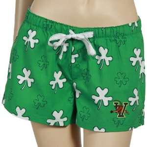   Catamounts Ladies Kelly Green Fortune Boxer Shorts