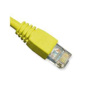 Patch Cord Cat 6 Booted 1 Ft Yellow Cable Strain Relief Csa Cmg Ft4 