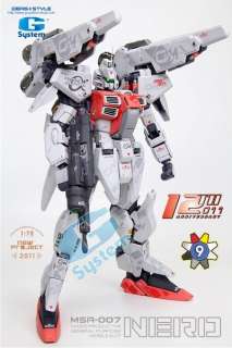   GS 221 1/72 MSA 007 Nero Gundam resin model Sentinel 2 in 1 kit  
