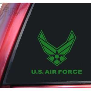  U.S. Air Force Vinyl Decal Sticker   Green Automotive