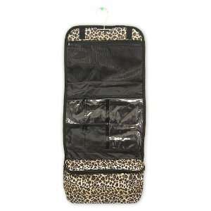  Leopard Travel Hanging Cosmetic Case Bag Beauty