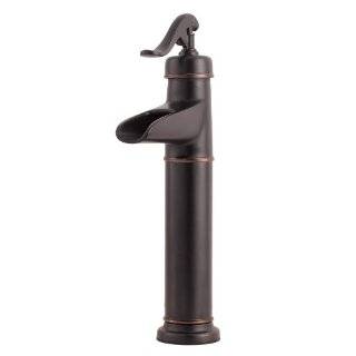   High Arc Pull Down Kitchen Faucet, Tuscan Bronze