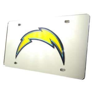   Diego Chargers Rico Industries Acrylic Laser Tag