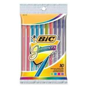   Point, 10/PK, Assorted   PEN, BP,SHIMR,AST10PK(sold in packs of 3