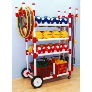 Playground All Terrain Equipment Storage Cart  Sports 