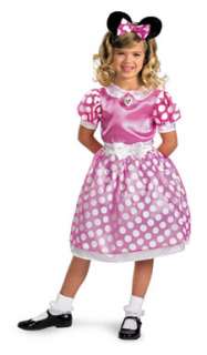 Pink Minnie Mouse Toddler Halloween Costume  