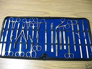68 PC US MILITARY MINOR DISSECTION STUDENT KIT FORCEPS  