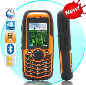 Rugged Waterproof, Dustproof, Shockproof Mobile Phone (2 SIM 