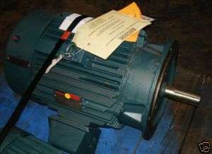 Reliance Electric Motor 10 HP 1200 RPM 284UD 460 Volt  