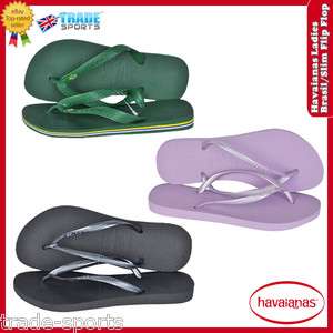 HAVAIANAS LILAC GREEN GREY FLIP FLOPS SANDALS ALL SIZES  