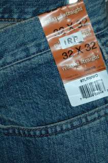 Wrangler Jeans 32X32 Relaxed Straight Premium Denim Blue NWT 7 60609 