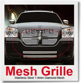 fitment 05 07 dodge magnum except srt8 material stainless steel