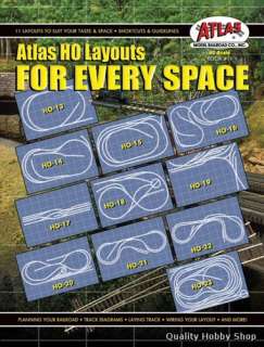 Atlas HO Layouts for Every Space Railroading Book #11  