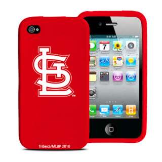 St. Louis Cardinals iPhone 4/4S Silicone Case   Red 845933039624 