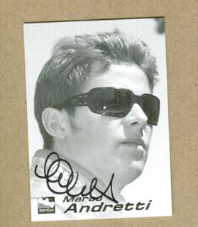 Marco Andretti signed 2007 Rittenhouse racing card # R8  