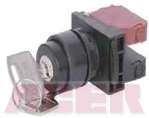 NHD Key 2 Position (Spring Return) Selector Switch 1a  