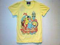 Licensed Disney Cinderella Junk Food Junior Tee Shirt  