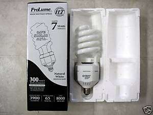  ProLume FULL SPECTRUM 65W(300W) 5000K CFL Compact Fluorescent Bulb