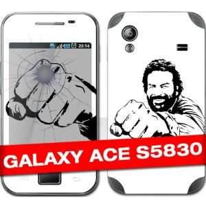 Samsung S5830 Galaxy ACE Skin  BUD SPENCER  Sticker Handy Folie 