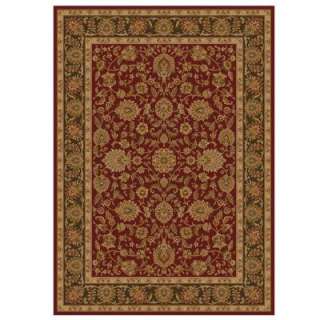 Orian Rugs Davenport Spanish Red 5 Ft. 3 In. X 7 Ft. 6 In. Area Rug 
