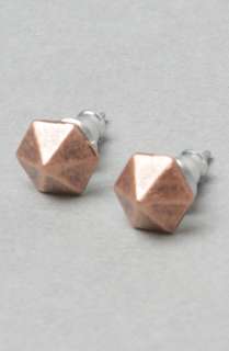 Luv AJ The Pyramid Stud Post Earring  Karmaloop   Global Concrete 