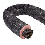 Mobile Home 14 in. x 25 ft. Insulated Flexible Duct R4.2 Black Jacket