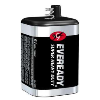 Eveready Super Heavy Duty 6 Volt Battery 1209 TP 
