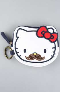 Loungefly The Hello Kitty Mustache Coin Bag  Karmaloop   Global 