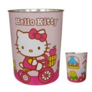 Sanrio Papierkorb Hello Kitty Groesse 27 x 21 x 21 cm Farbe rot 