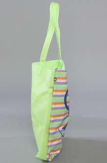 Paul Frank The Paul Frank Jelly Core Tote in Green and Rainbow 
