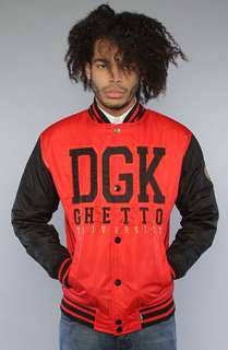 DGK The DGK Head of the Class Jacket in Red  Karmaloop   Global 