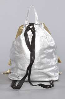 Jeffrey Campbell Handbags The Rizzler Bag in Metallic Combo 