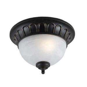 Hampton Bay Pacifica Collection Imperial Bronze Finish 1 Light 12 in 