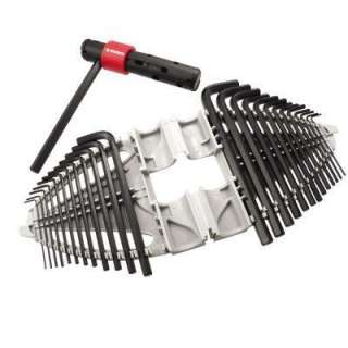 Husky 26 Piece SAE and Metric Hex Key Set with Torque Handle 32206 at 