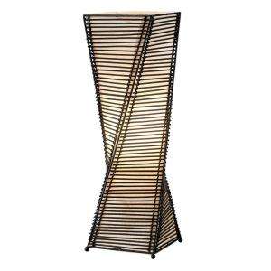 Adesso Stix 24 1/2 in. Black Cane Table Lantern 4045 01 at The Home 