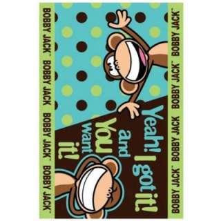 LA Rug Inc. Bobby Jack Going Dotty Multi Colored 39 In. X 58 In. Area 