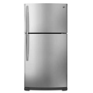   21.1 cu. ft. Top Freezer Refrigerator in Monochromatic Stainless Steel