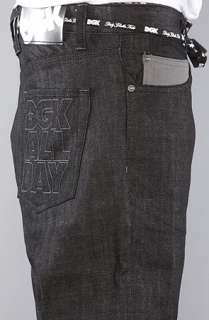 DGK The DGK All Day 2 Jean in Black Raw  Karmaloop   Global 