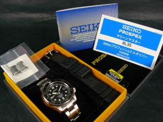 Professional MARINEMASTER SEIKO 300m Automatic Day Diver Watch 8L35 