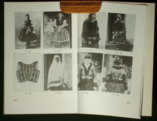 RARE BOOK Hungarian Folk Costume Kazar peasant clothing  