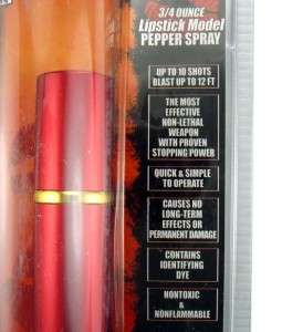4oz Lipstick Pepper Self defense tool Pepper Spray  
