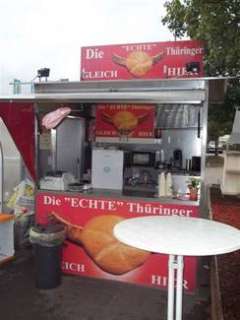 Imbiss Stand Verkaufsstand Bratwurststand komlett Grill in Thüringen 