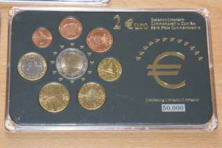 Fünf 2 Euro Gedenkmünzsätze in Thüringen   Erfurt  Sammeln   